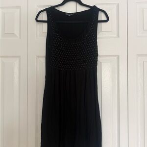 Spense Black Mini Dress